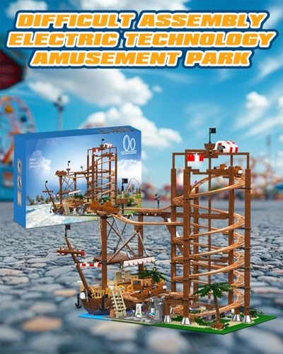 Roller Coaster Building Blocks - Electrical with Motors