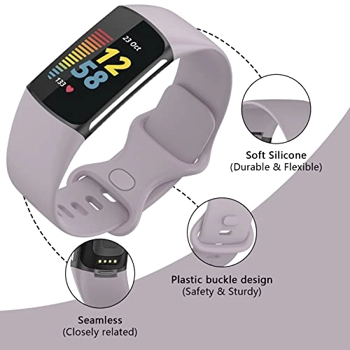 Silicone Watch Band for Fitbit Charge 5