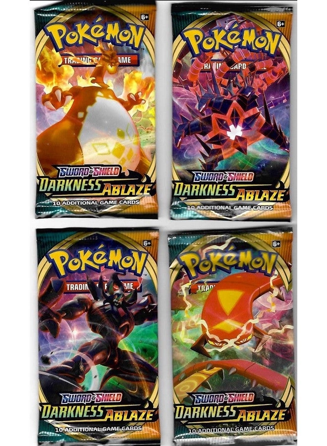 Pokémon Sword And Shield Darkness Ablaze Booster Pack