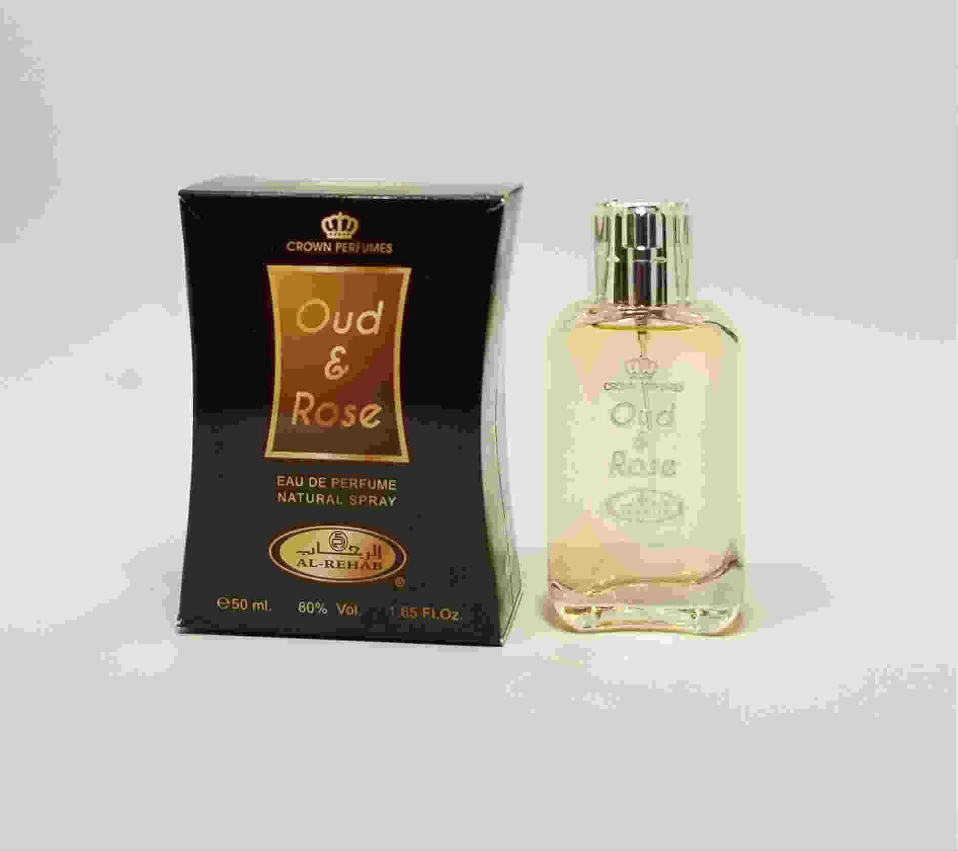 Al-Rehab (Crown Perfumes) Oud & Rose Eau de Parfum 50 ml