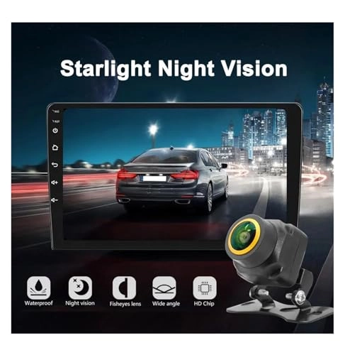 Intelligent Dynamic Trajectory Car Rear View Camera - Night Vision Wire 4K AHD 1080P