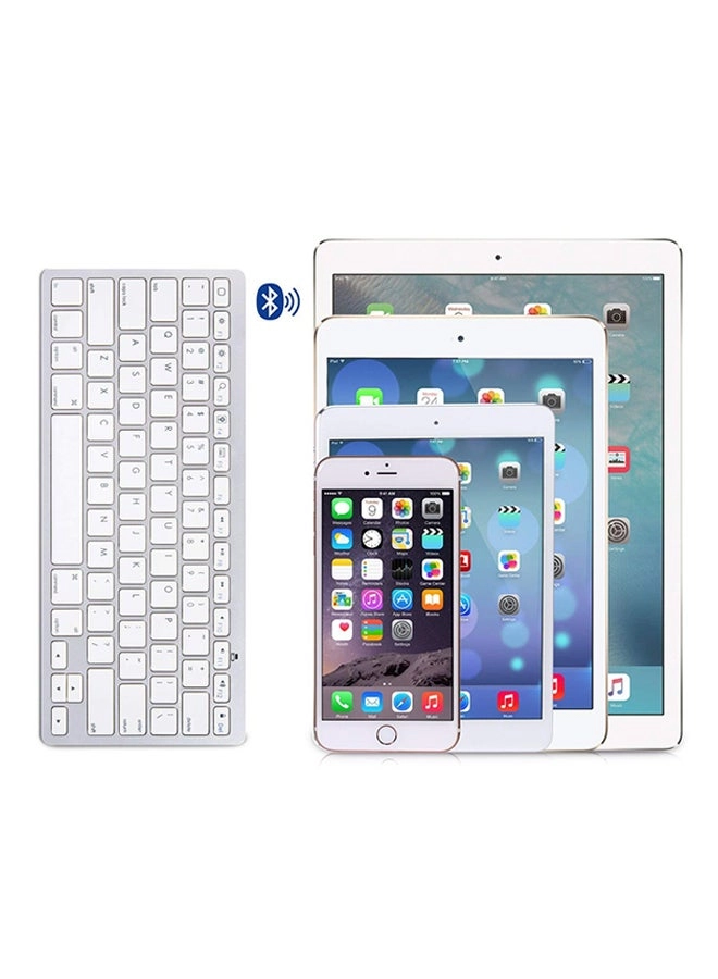 Ultra-Slim Wireless Bluetooth Keyboard - Wireless