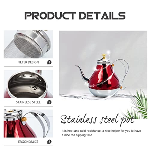 Teapots - Stainless steel 1.8L