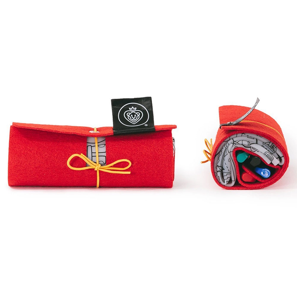 Color & Draw Placemat Set - four dry-erase markers