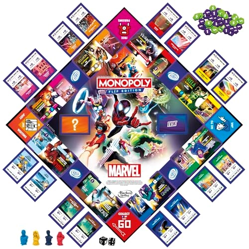 Monopoly Flip Edition: Marvel