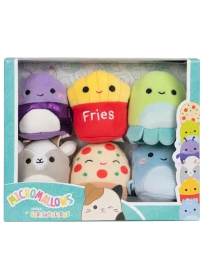 Micromallows - 6 pcs 2.5” micro plush
