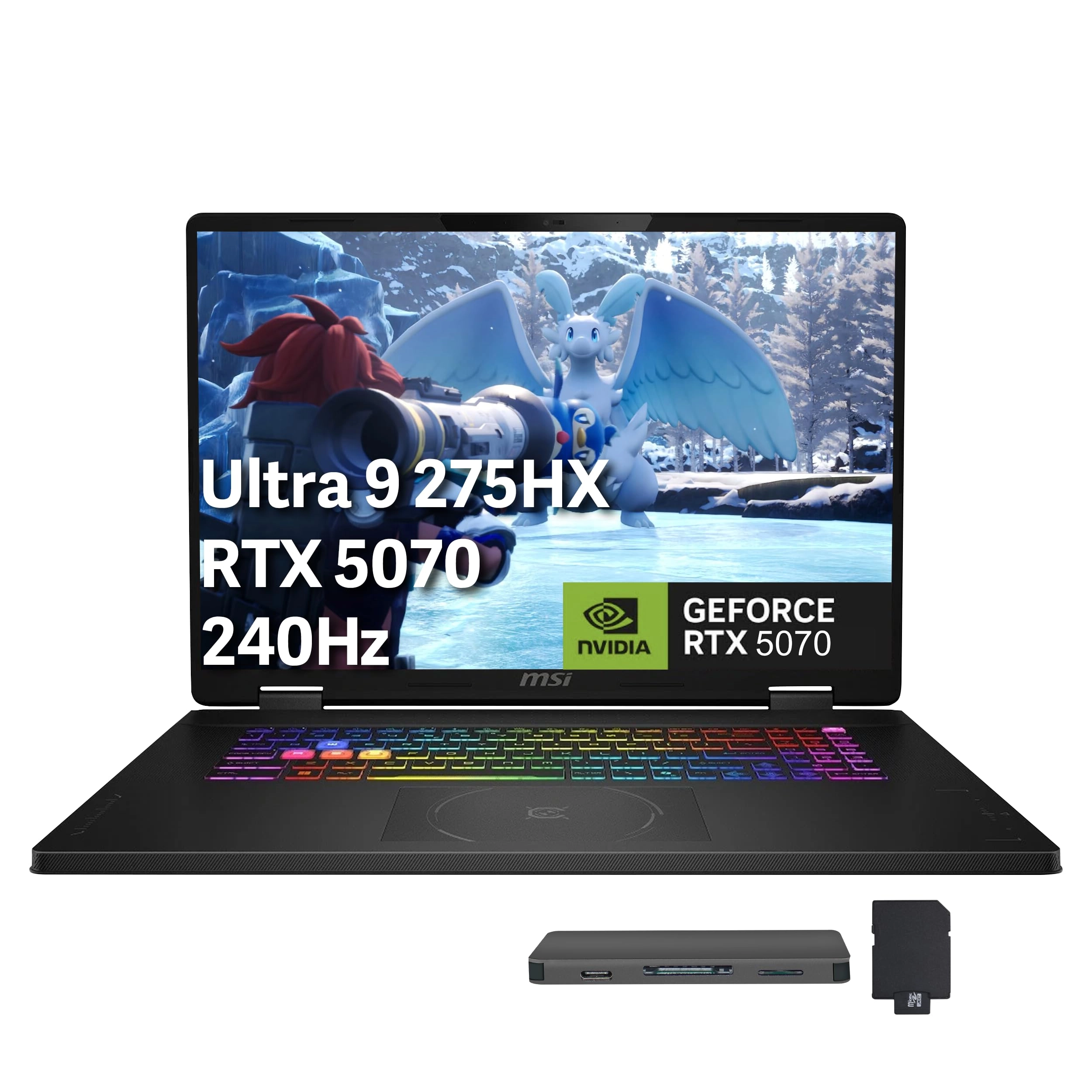 Crosshair 18 HX AI A2XWGK - 18'' Core Ultra 9 275HX 64GB DDR5 4TB SSD