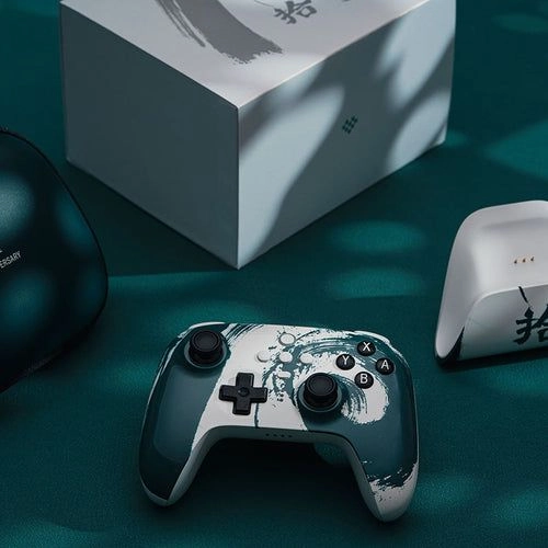 Ultimate BT Controller - White Switch Steam Deck