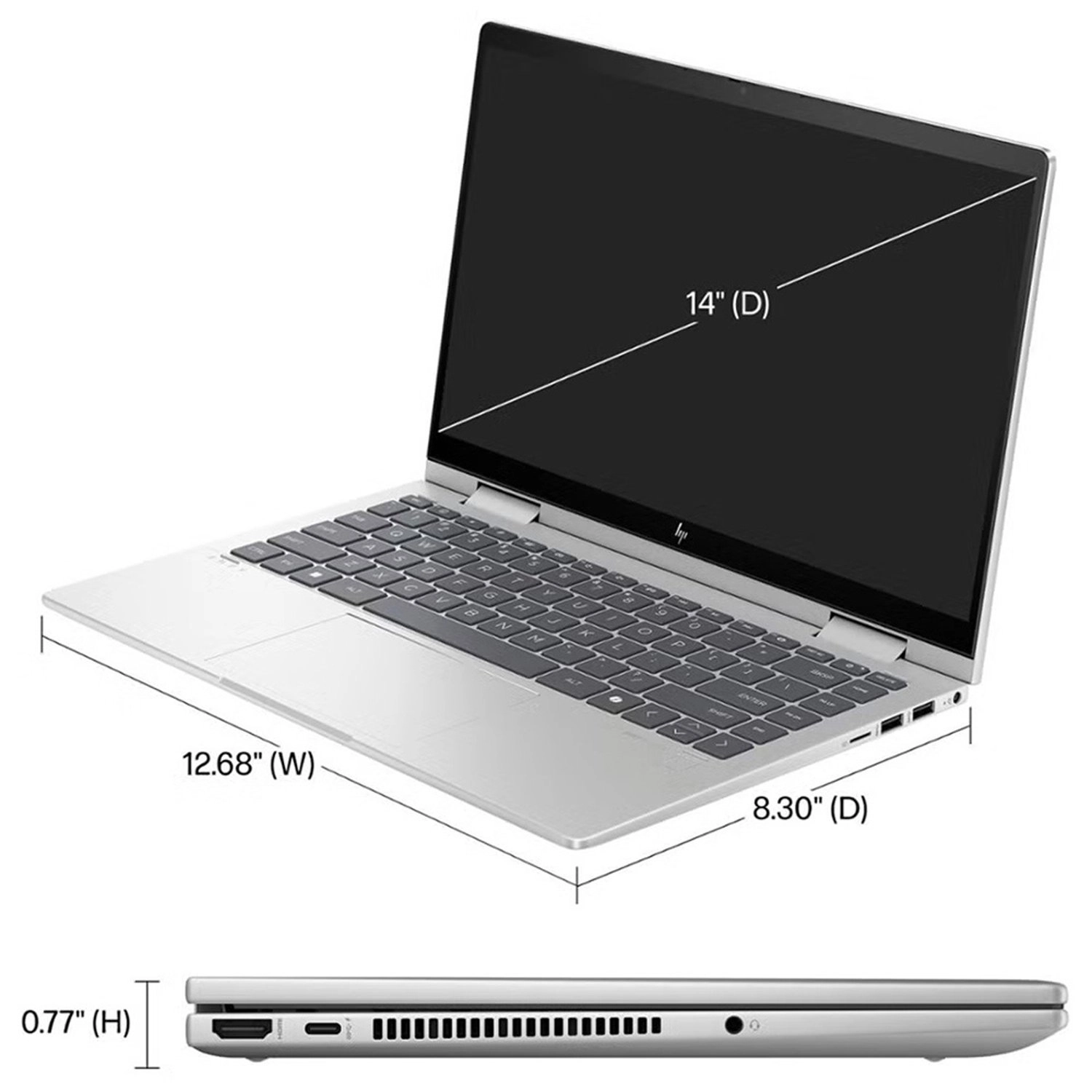 Envy x360 - 14'' Core 7-150U 16GB DDR4 512GB SSD