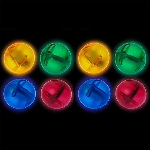 Motion Activated Marbles - Multicolored 8 pcs