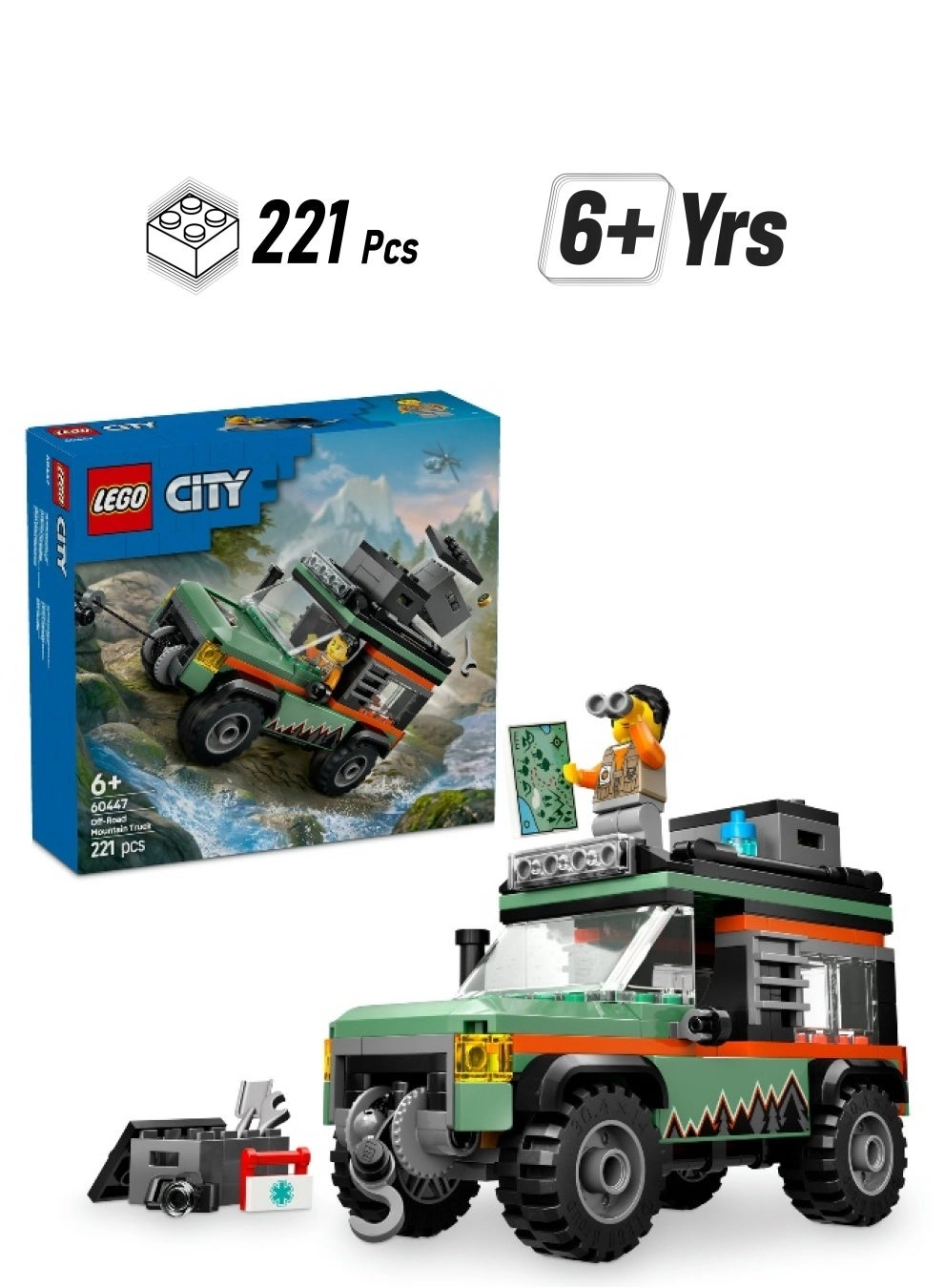 City Off-Road 4X4 Mountain Truck (60447)