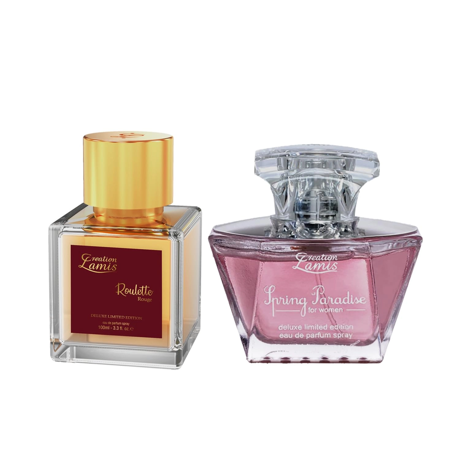 JAYWIR TRADING Spring Paradise - Eau de Parfum 100ml + Roulette Rouge - Eau de Parfum 100ml