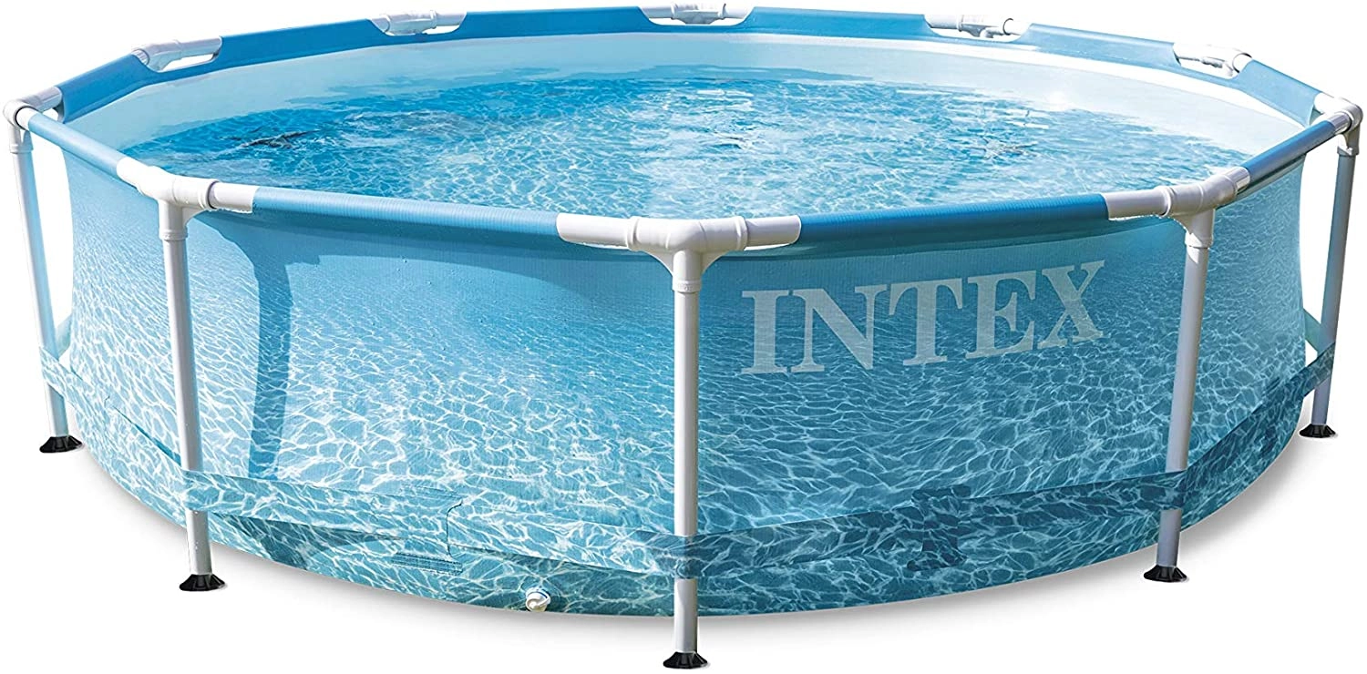 Metal Frame 10 ft x 30 in Above Ground Pool - 1185 Gallons
