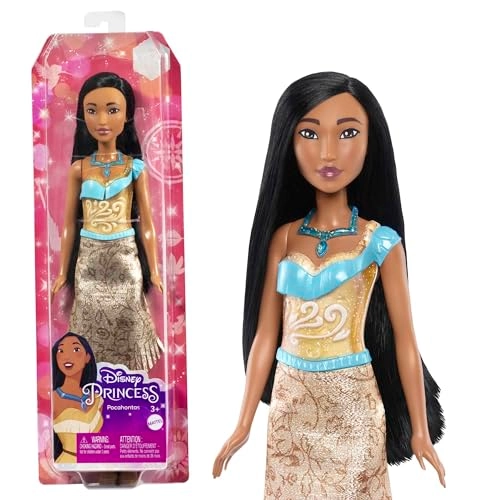 Pocahontas Fashion Doll - Posable Sparkling Clothing Accessories Ages 3+