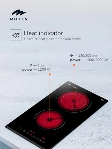 MEH 303 BL Ceramic hob