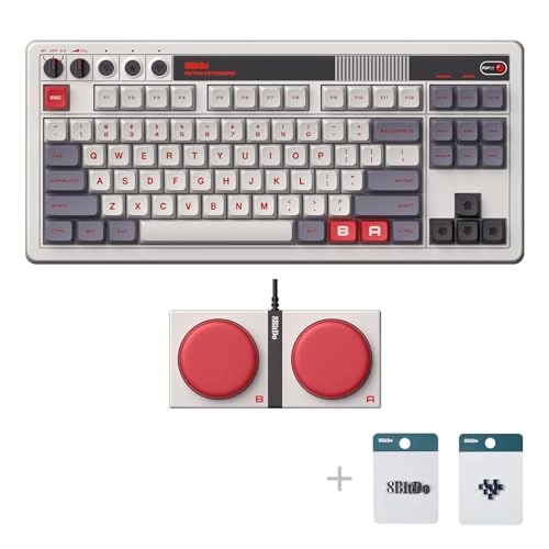 Retro Mechanical Keyboard - Wired/Wireless