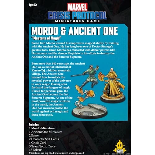 Mordo & Ancient One - Character Pack Miniatures Game