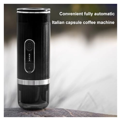 Portable Coffee Maker - coffee powder and capsules