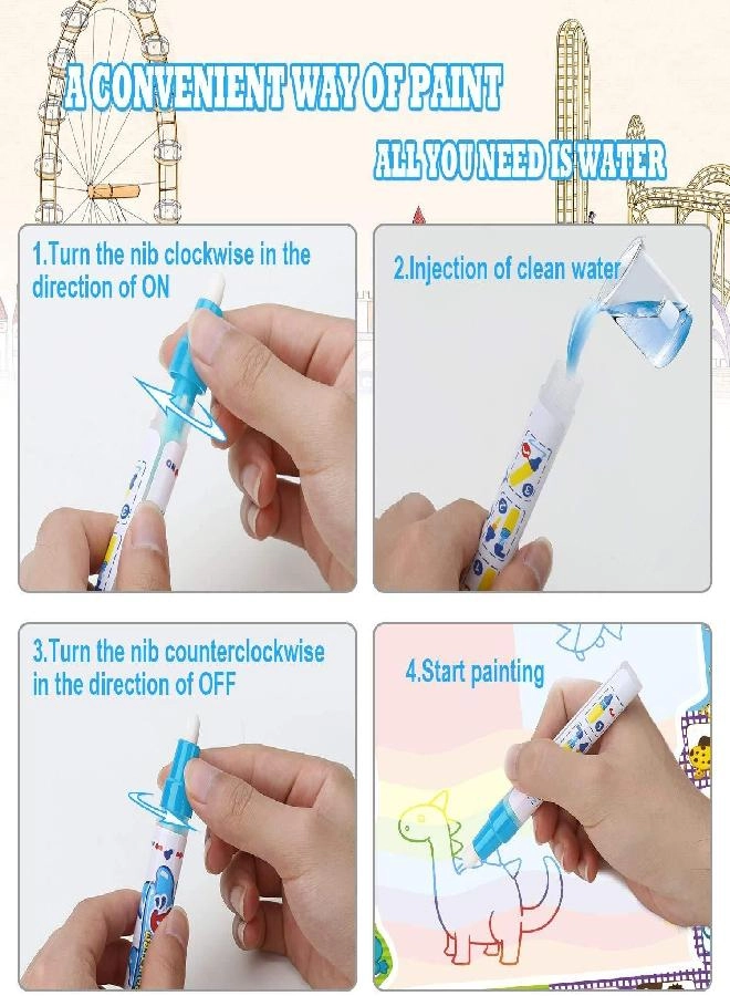 Water Doodle Mat - 2 3 4 5 Years Old 20 pieces