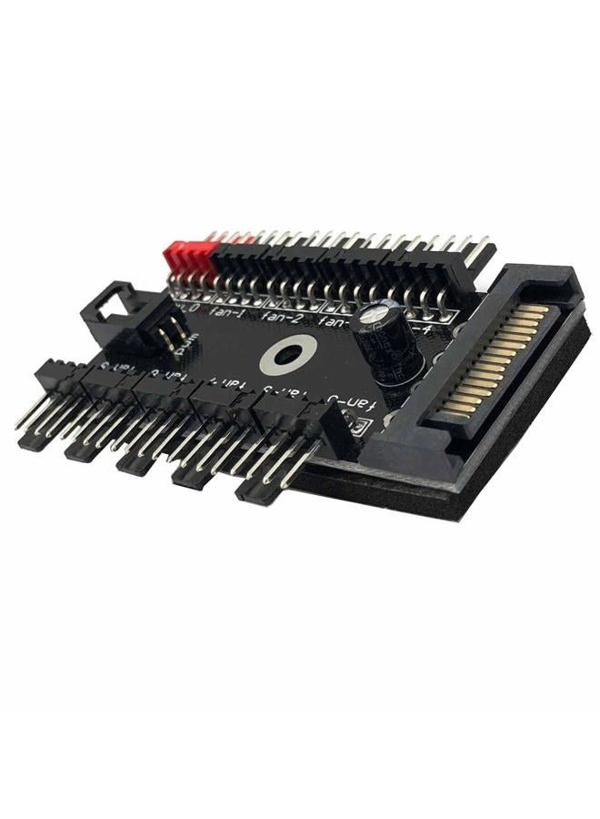 10 Way 4Pin PWM PC Fan Hub