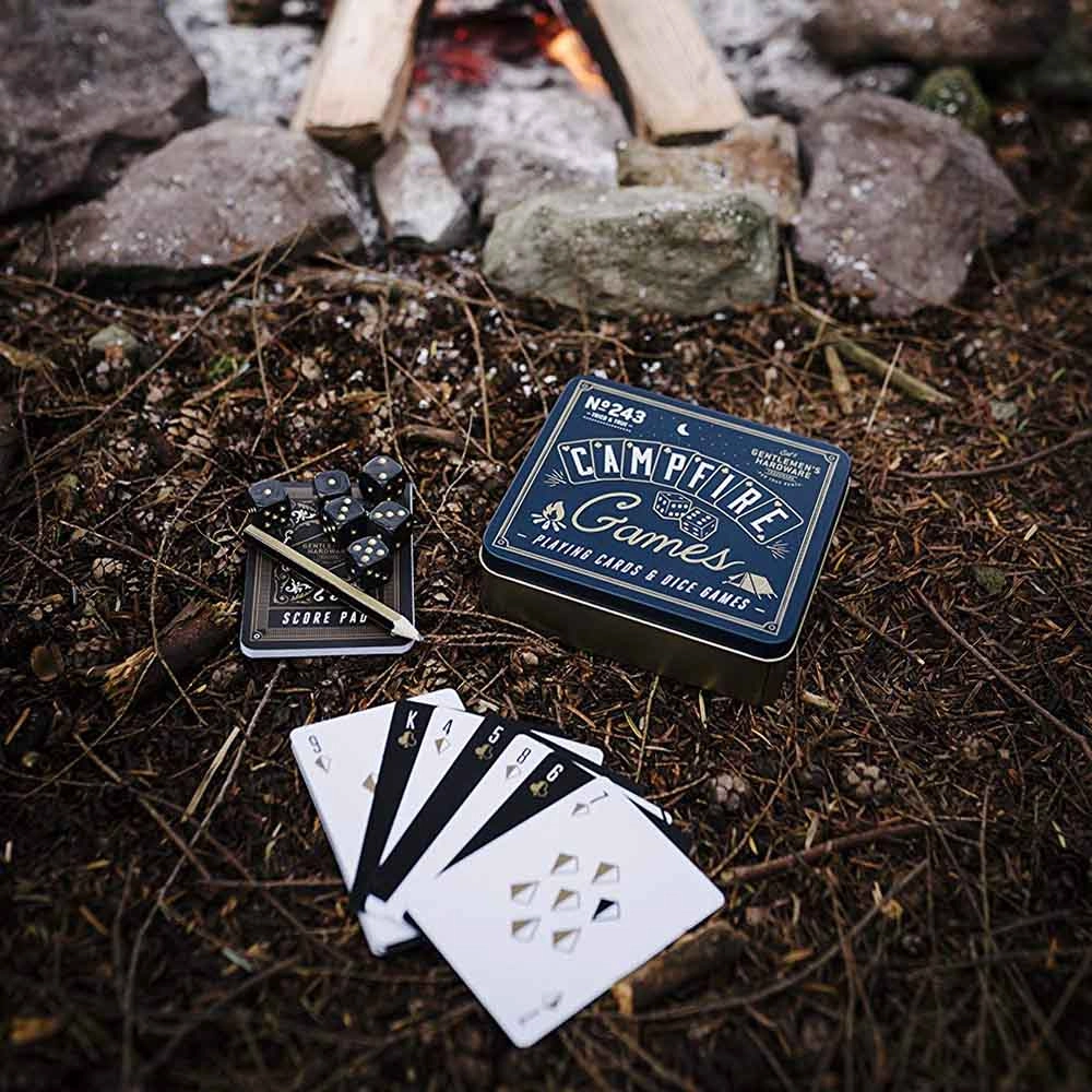 Campfire Games - Waterproof playing cards six dice