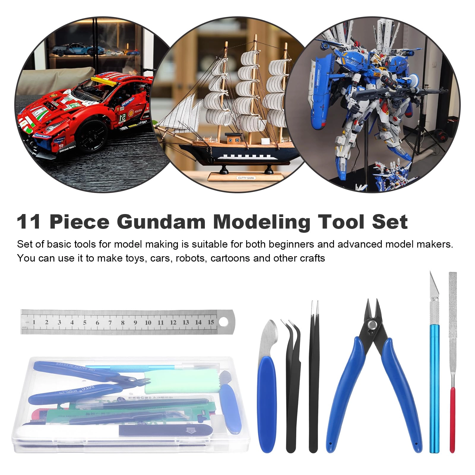 Gundam Model Tools Kit - 11 piece(s)