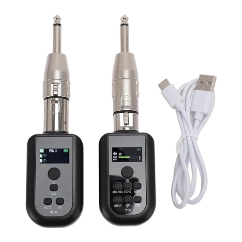 Wireless UHF XLR Transmitter and Receiver - 2.4GHz