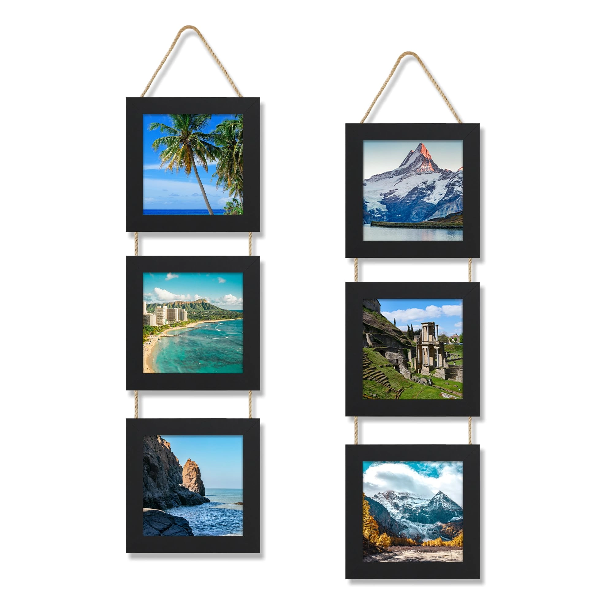 ccdcc Collage Picture Frame - 6x6 in 3 Opening