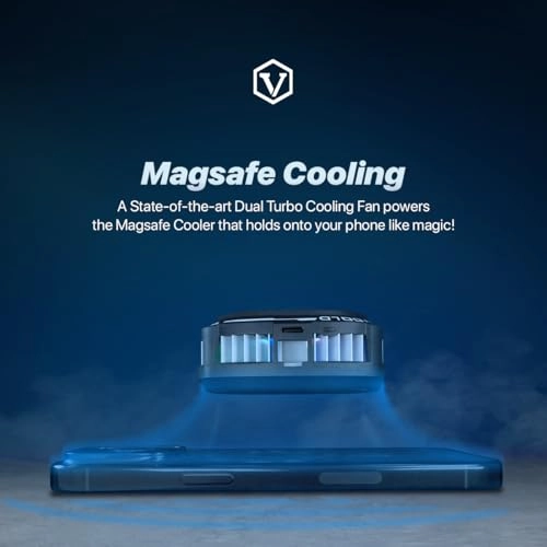 Frost Master - Cooling Pad Gaming Fan for iPhones & Android Devices