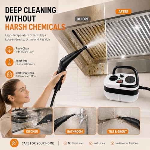 Handheld Steam Cleaner - 3 bar 1200 ml