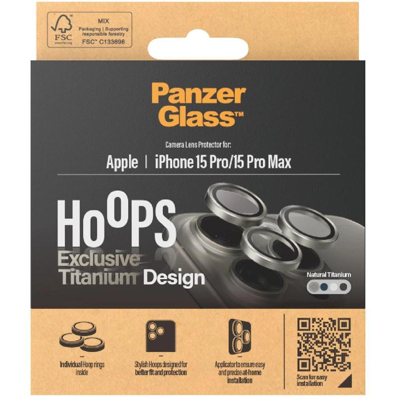 Hoops Camera Lens Protector - for iPhone 15 Pro/iPhone 15 Pro Max