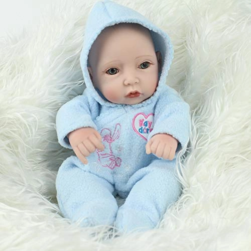 Reborn Baby Doll - 10 inch 25 cm Silicone black skin Ages 3 months+