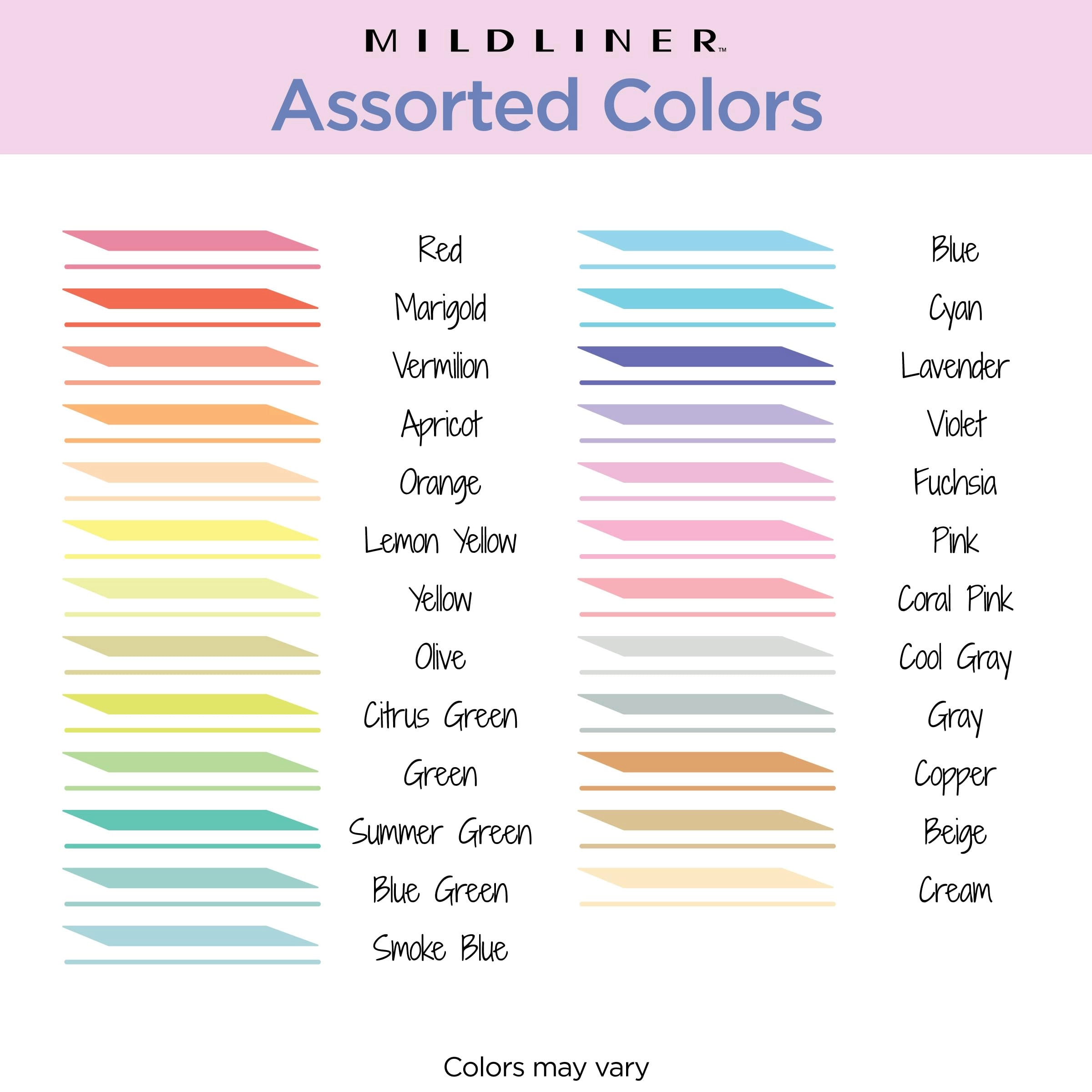 Mildliner - Multicolor Chisel