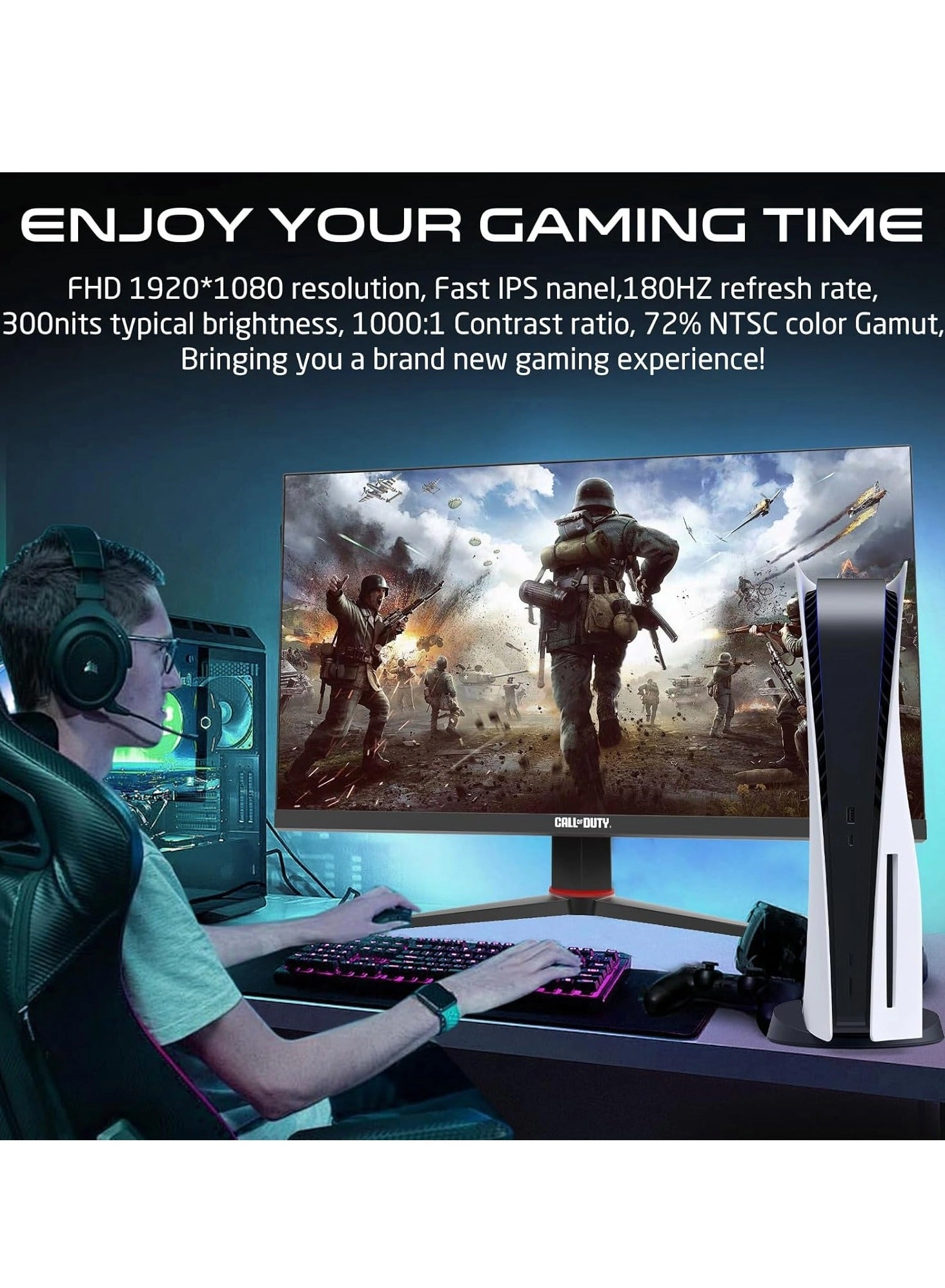 COD27FHD180IPS - 27 inch 1920 X 1080 pixels