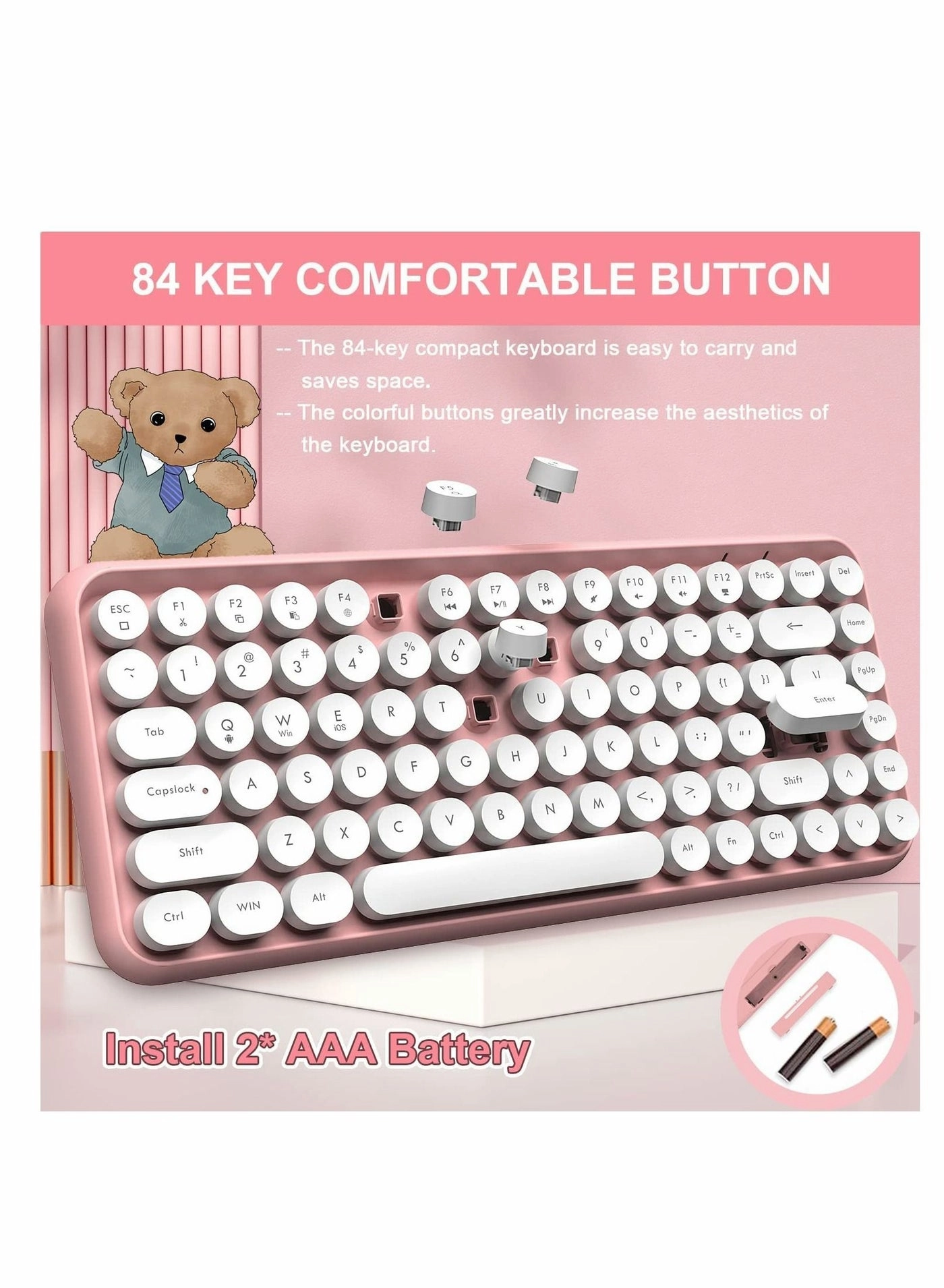 Wireless Bluetooth Keyboard - Wireless