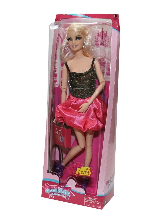 Leila Fashion Doll - Assorted 1pc Multicolor Ages 3+