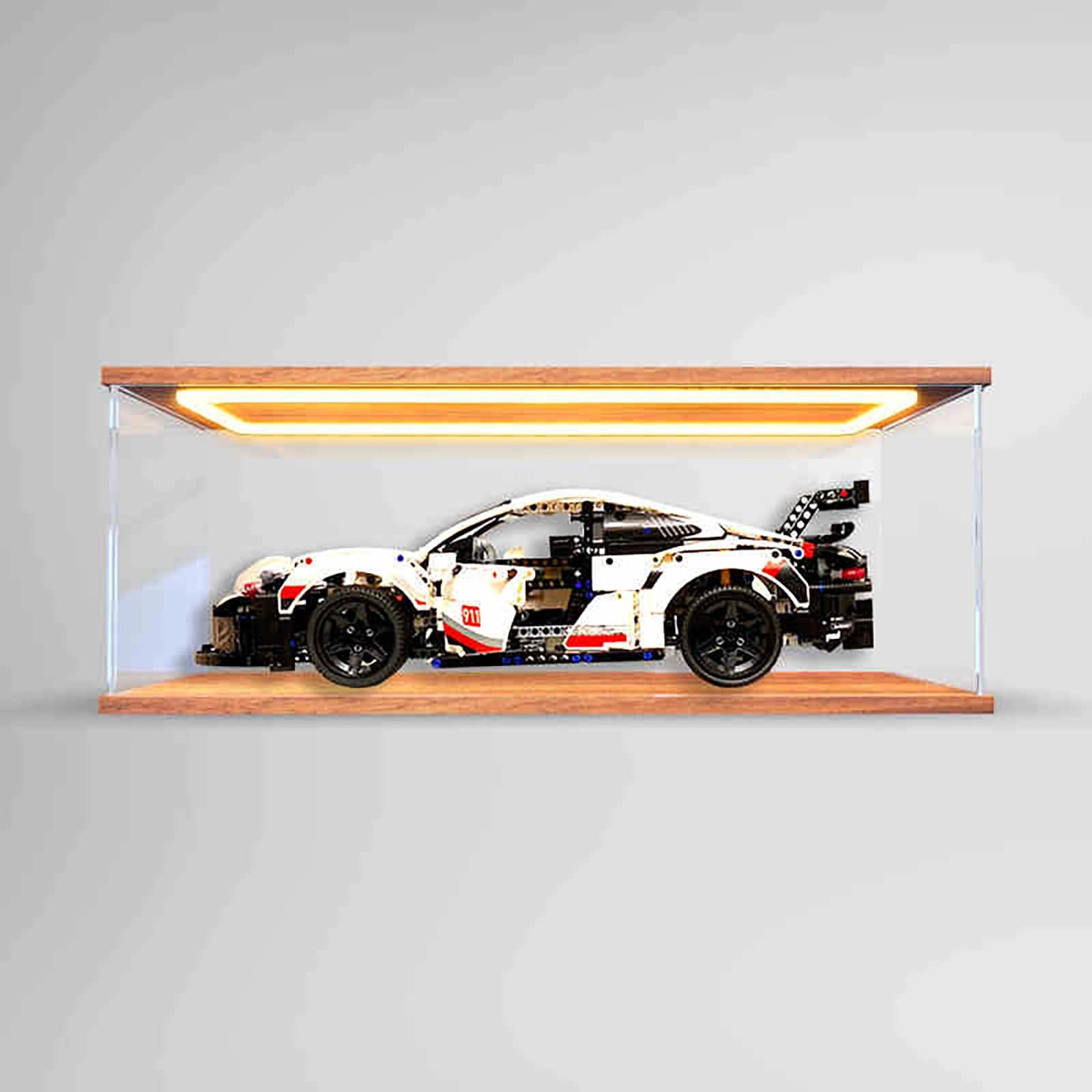 Display Case (42096) - 60x30x20cm Golden Oak Base