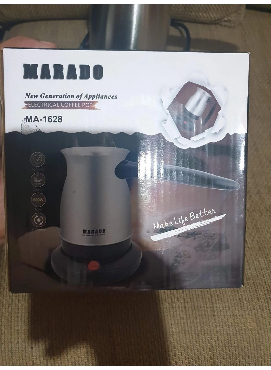 MARADO Coffee maker - 5 cups Cup warmer