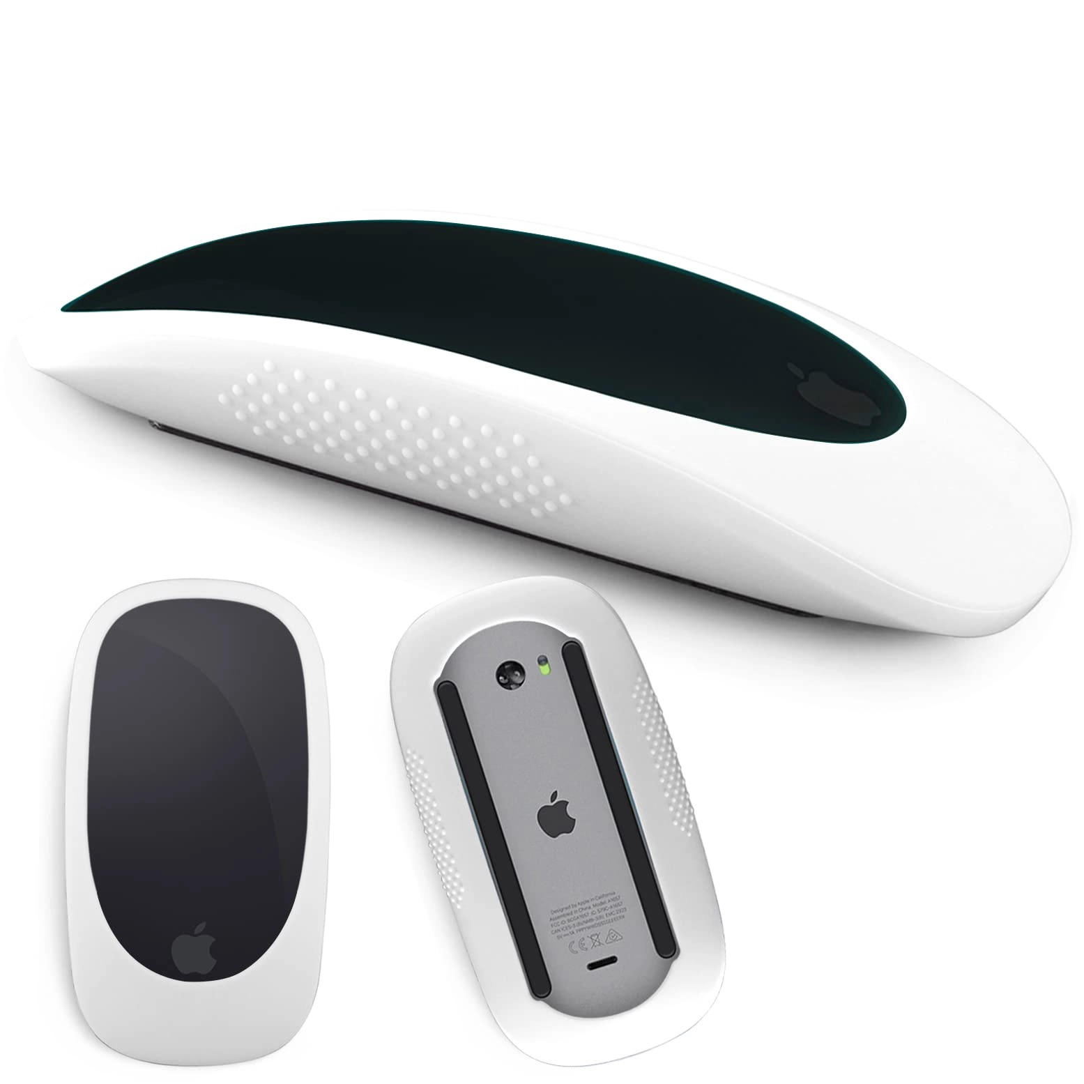 AKSHFETH Silicone Protector for Apple Magic Mouse - Magic Mouse 1&2 White