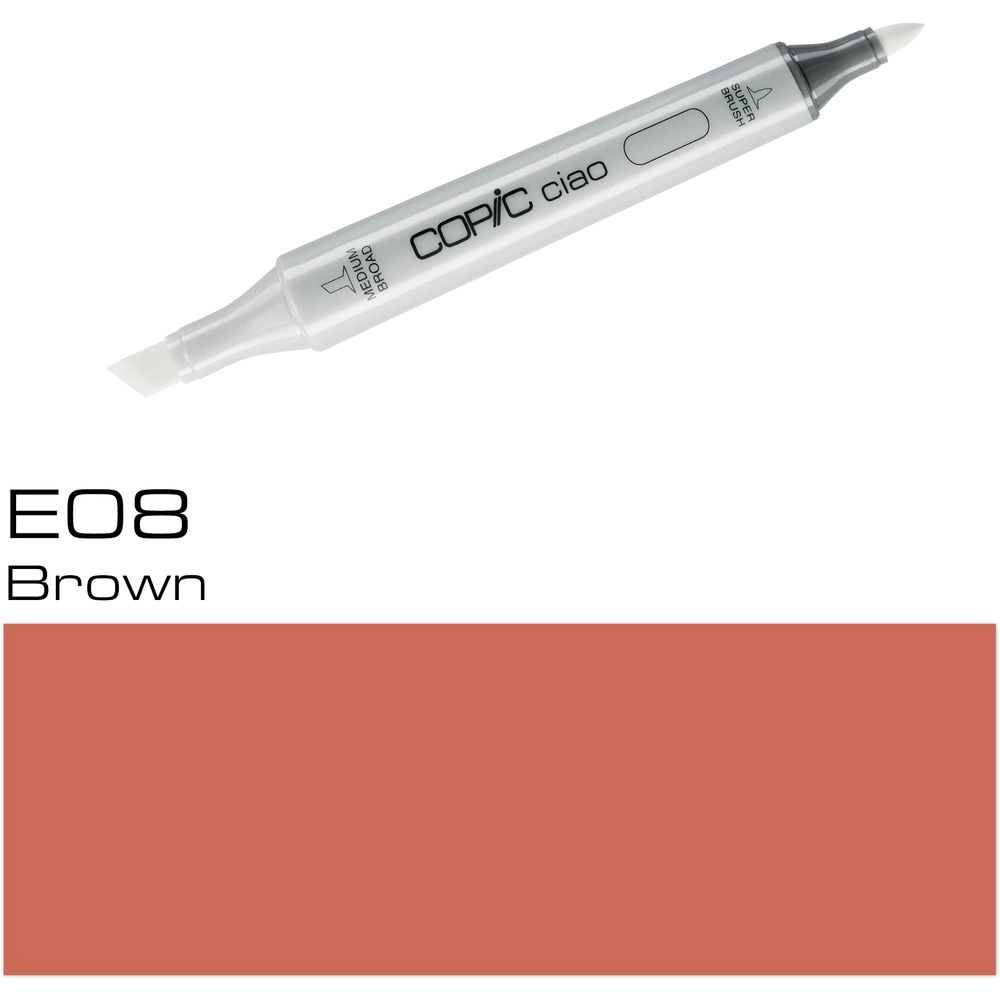 Copic Ciao - E08 Brown