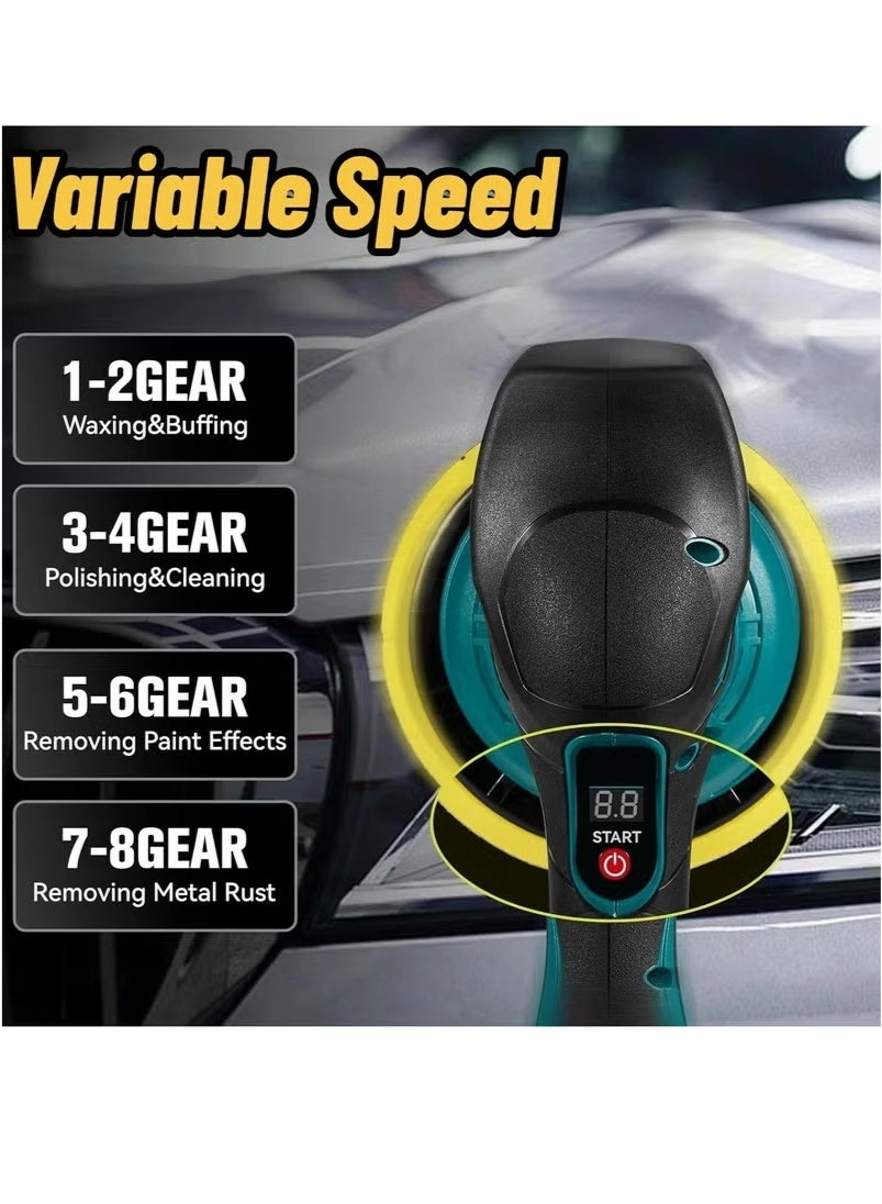 Car Buffer Polisher - 6-inch Kit
