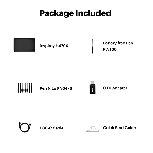 H420X - 4.17x2.6 inch 8192 Levels