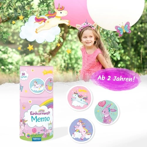 Memo Game Unicorn World - 36 months and up