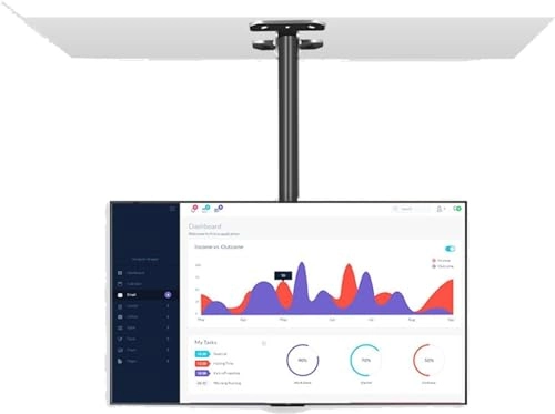 TV Ceiling Mount - 80kg 37-85 inch