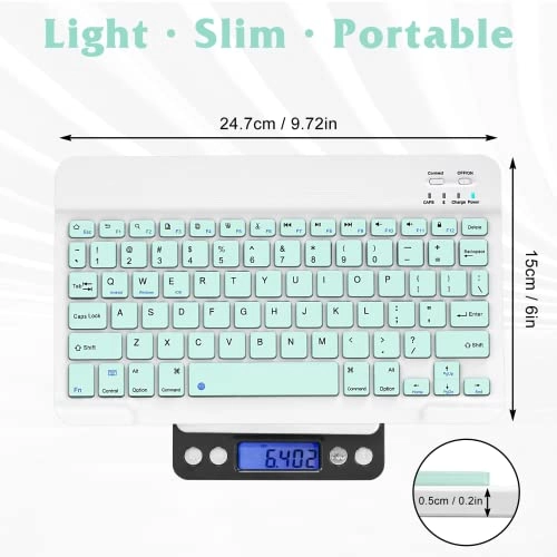 Ultra-Slim Bluetooth Rechargeable Keyboard - US Bluetooth