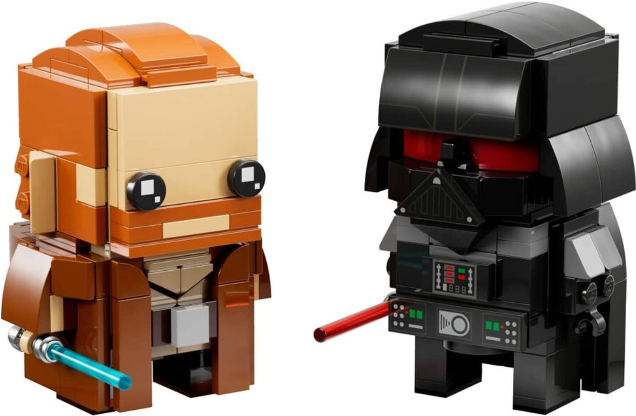 LEGO Star Wars Brickheadz Darth Vader and Obi Wan Kenobi (40547)