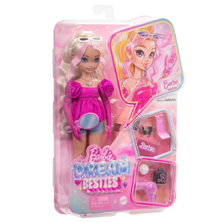 Malibu Fashion Doll - Roller Skating Blonde Hair 9 Makeup Themed Pieces Ages 4+