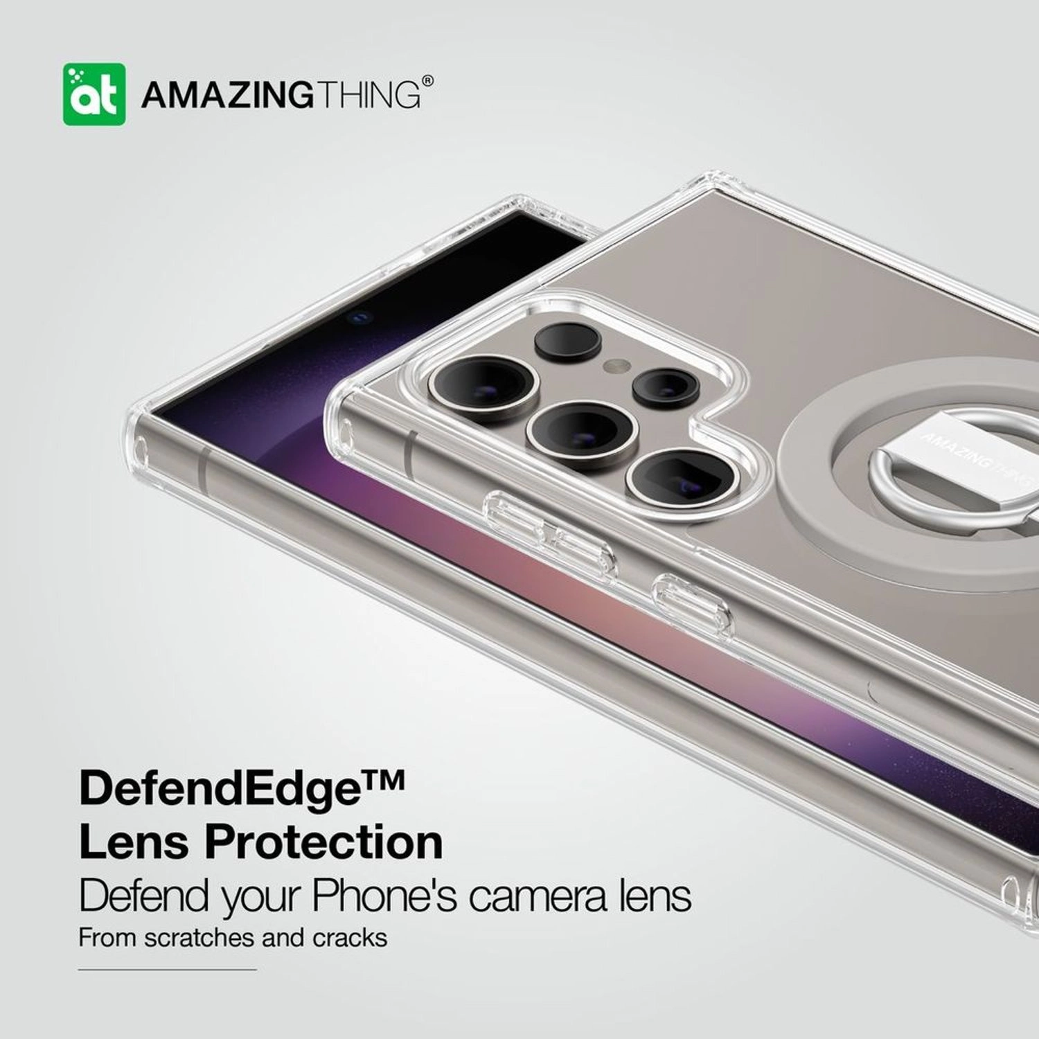 Minimal MAG case Clear Case with MagSafe for Galaxy S24 Ultra