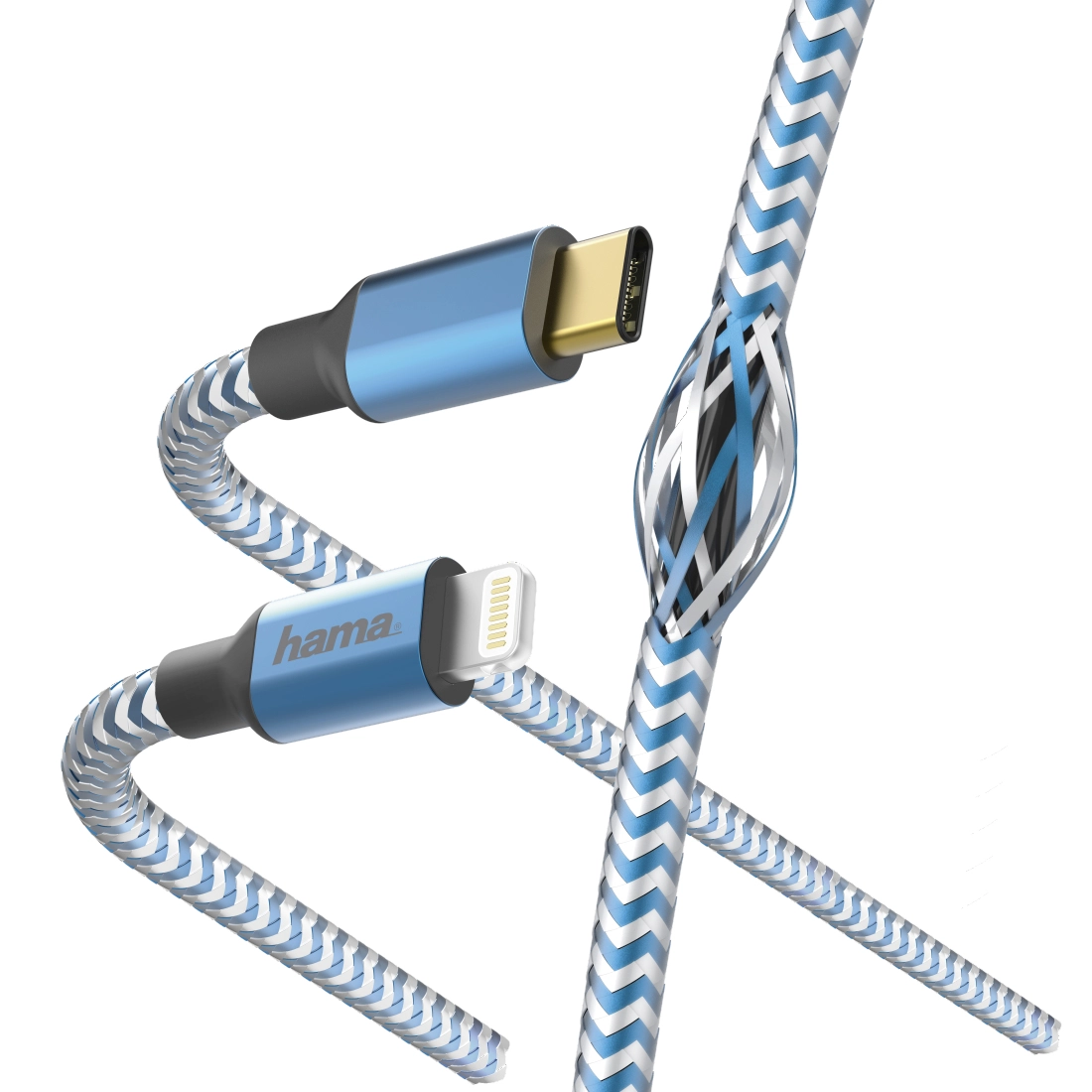 Metal charging / data cable - Lightning 1.5m