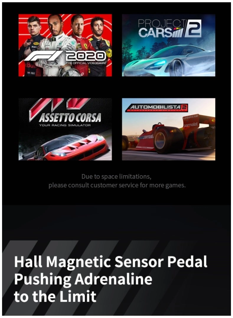 V99 Racing Wheel & Pedals - PC PS4 PS3 Xbox One Xbox Series X/S